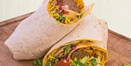 Afghanisches Vorspeisen Wrap